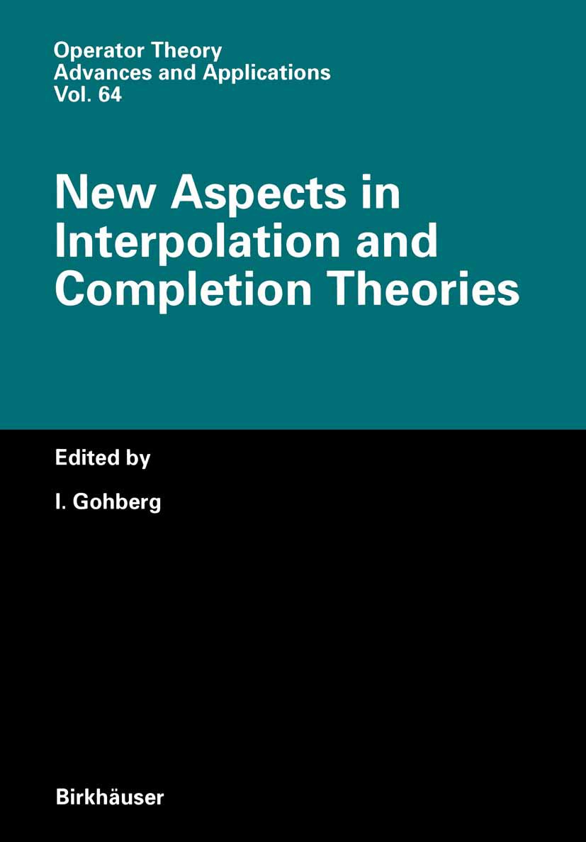 Operator Theory: Advances and Applications