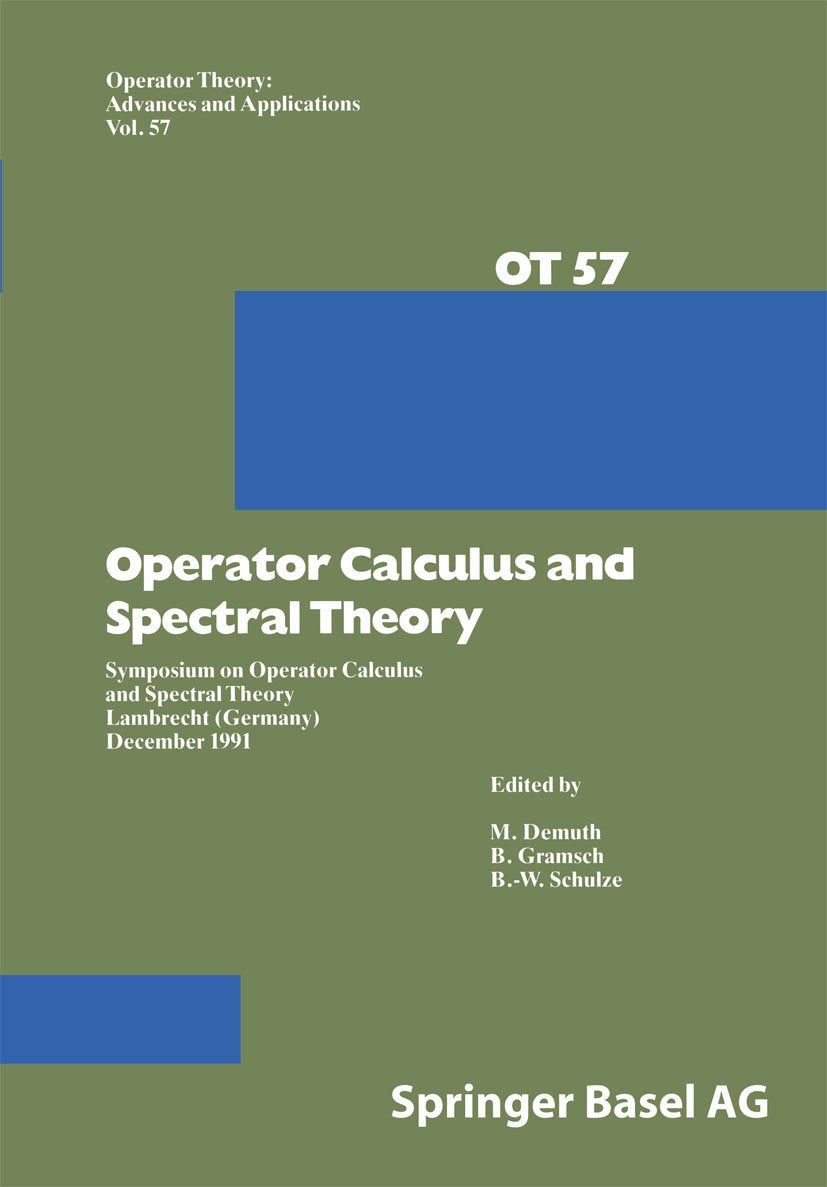 Operator Theory: Advances and Applications