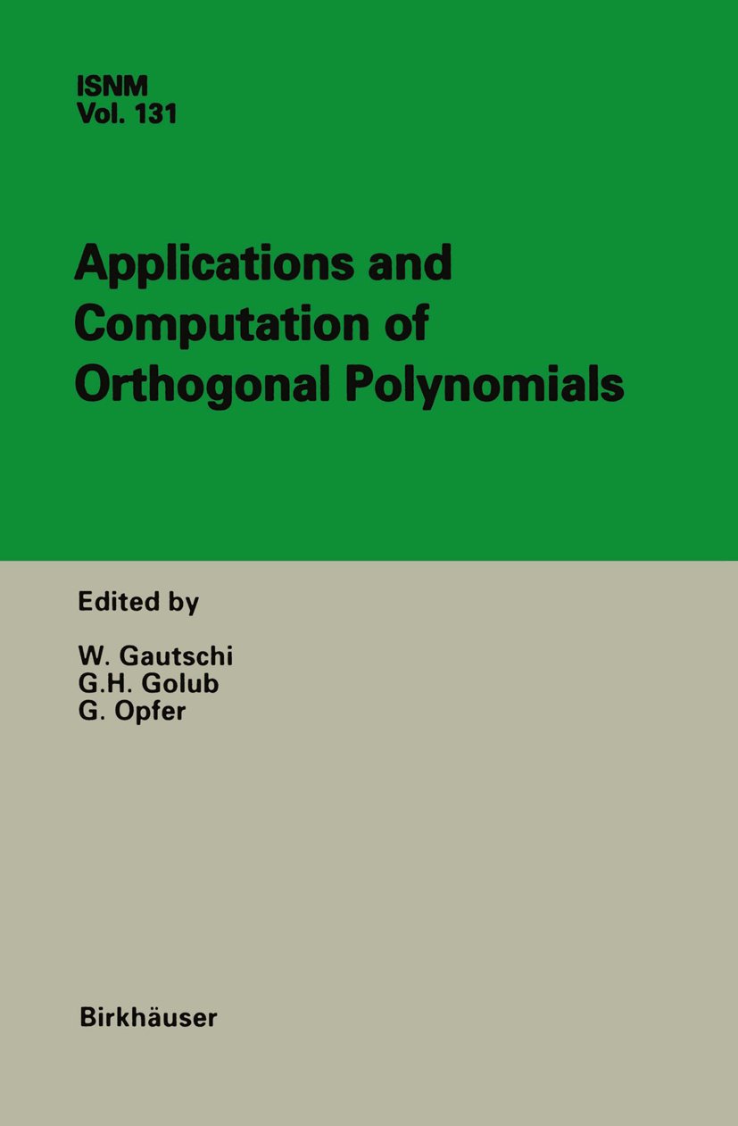 International Series of Numerical Mathematics