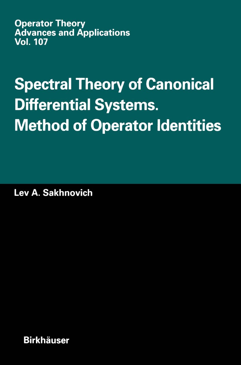 Operator Theory: Advances and Applications