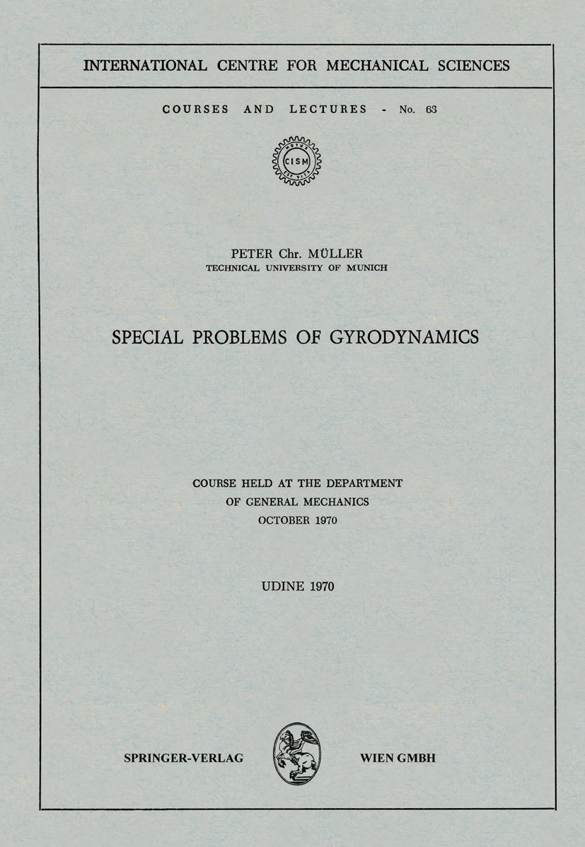 CISM International Centre for Mechanical Sciences