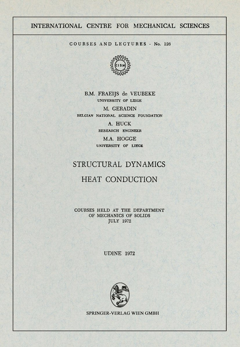 CISM International Centre for Mechanical Sciences