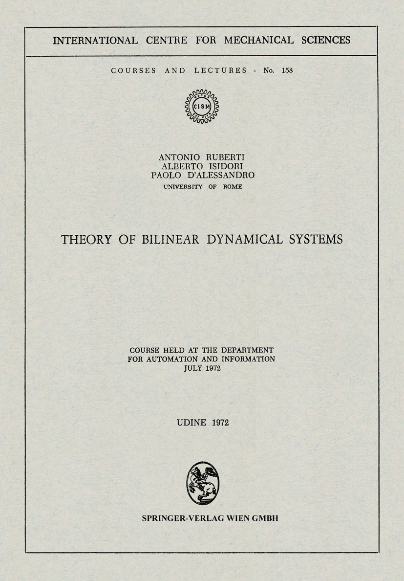 CISM International Centre for Mechanical Sciences