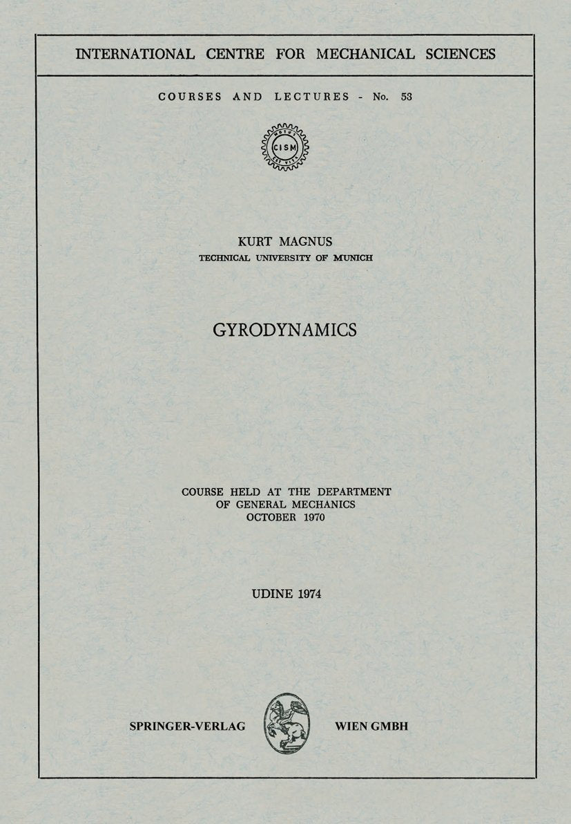 CISM International Centre for Mechanical Sciences