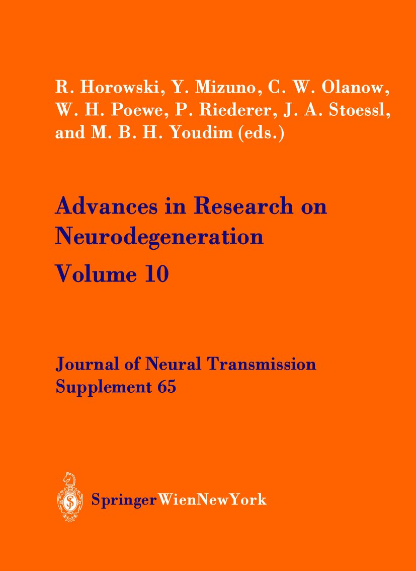 Journal of Neural Transmission. Supplementa