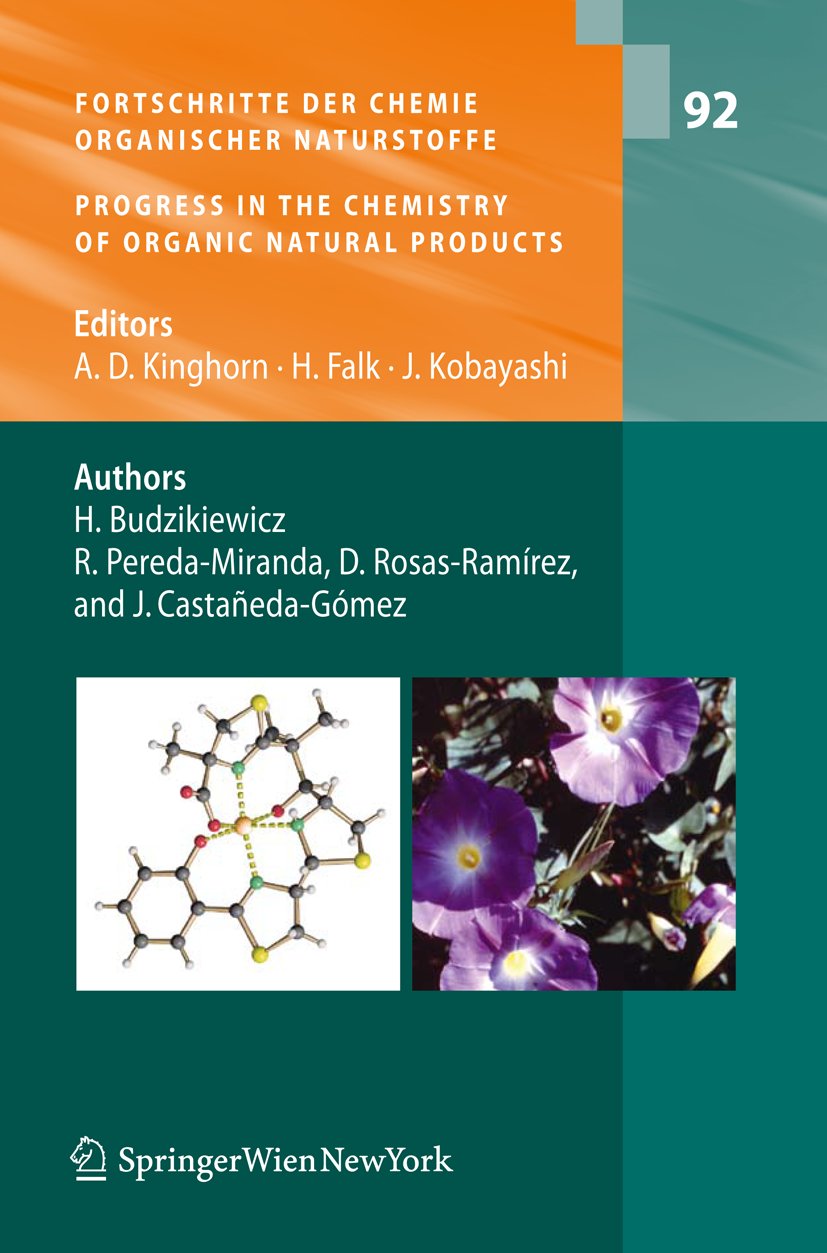 Fortschritte der Chemie organischer Naturstoffe Progress in the Chemistry of Organic Natural Products