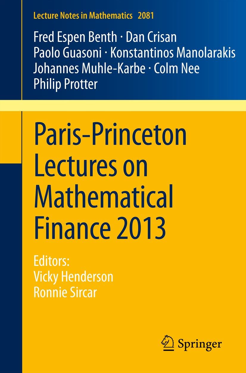 Lecture Notes in Mathematics