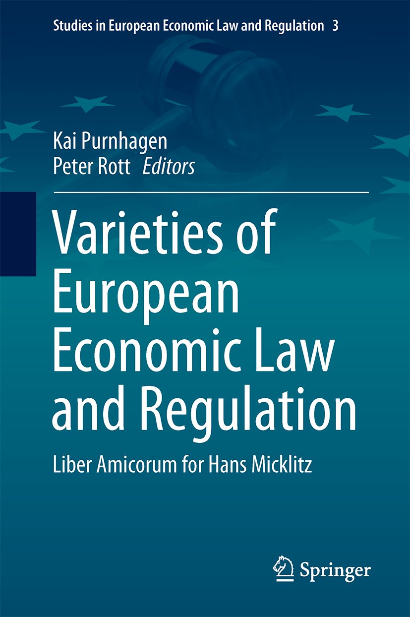 Studies in European Economic Law and Regulation