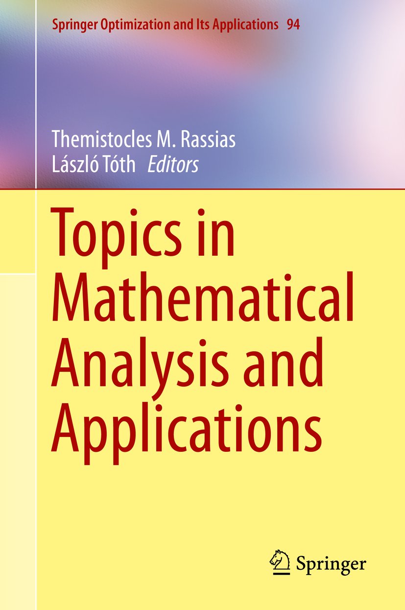 Springer Optimization and Its Applications