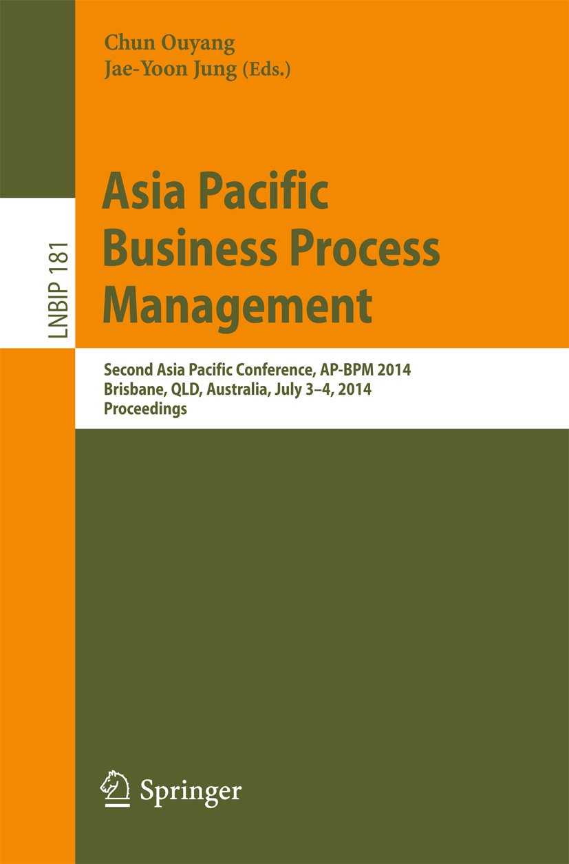 Lecture Notes in Business Information Processing