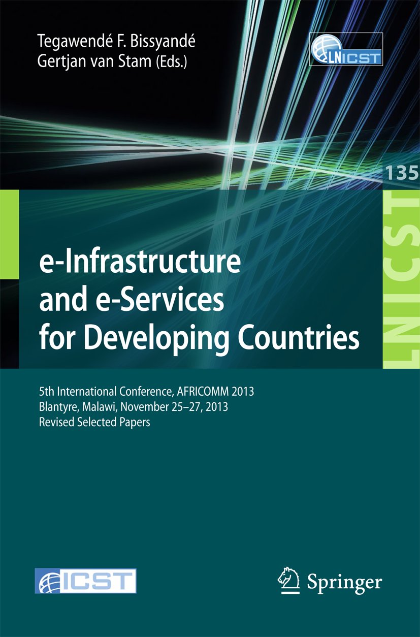 Lecture Notes of the Institute for Computer Sciences, Social Informatics and Telecommunications Engineering