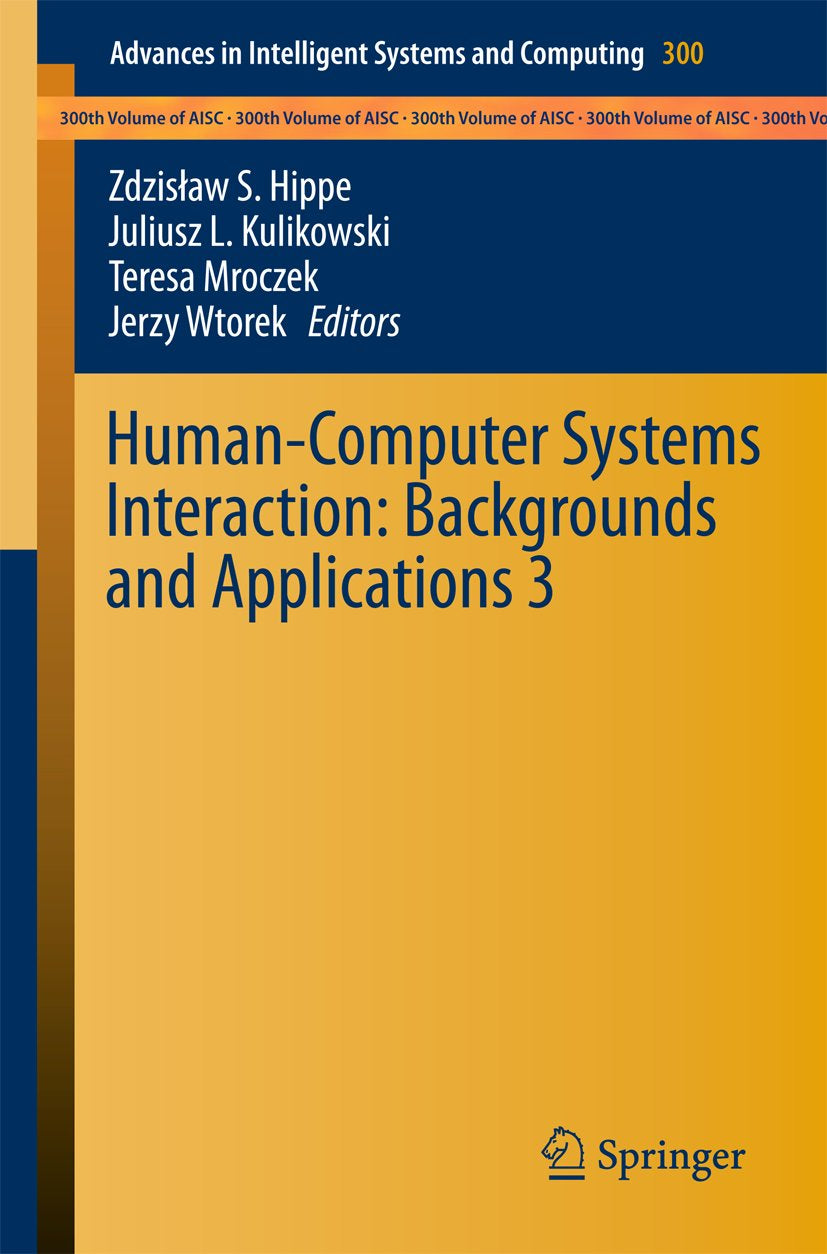 Advances in Intelligent Systems and Computing