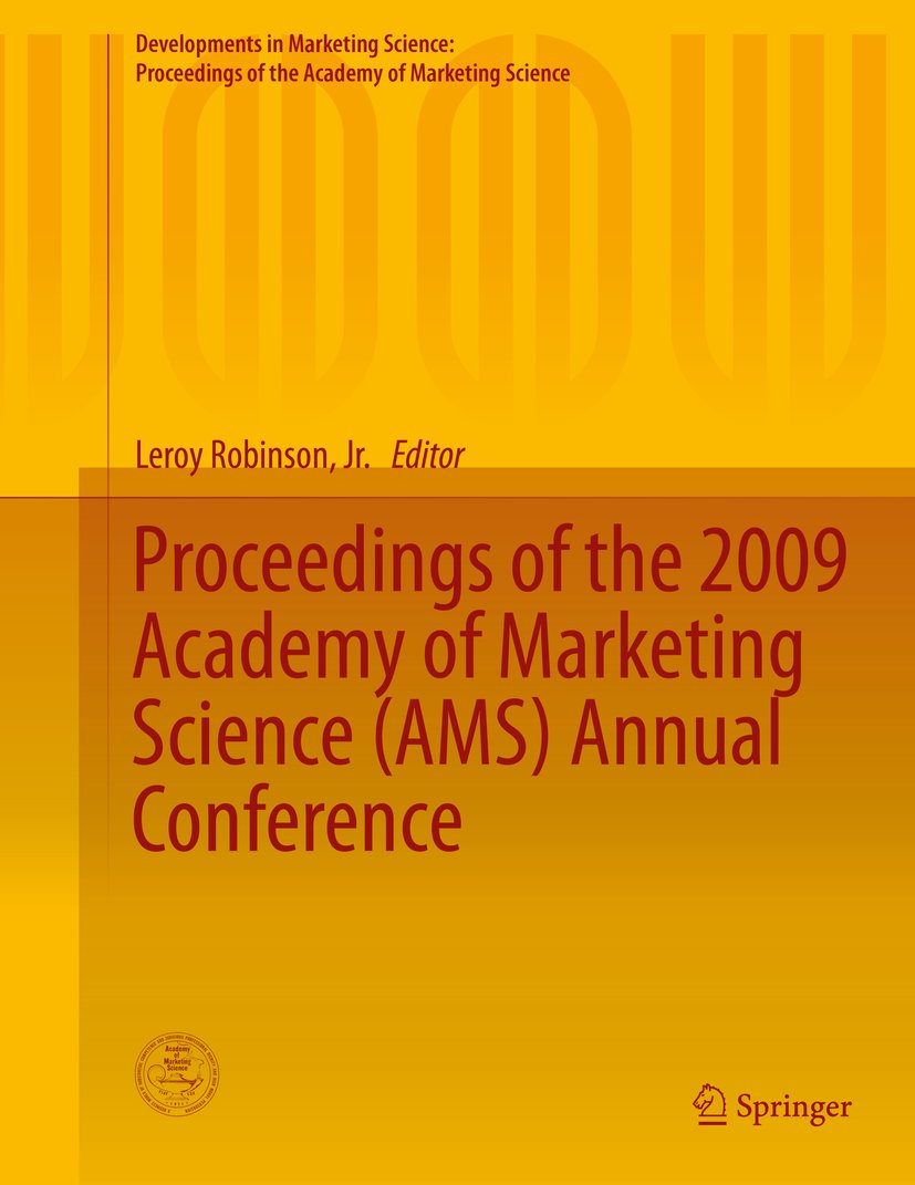 Developments in Marketing Science: Proceedings of the Academy of Marketing Science