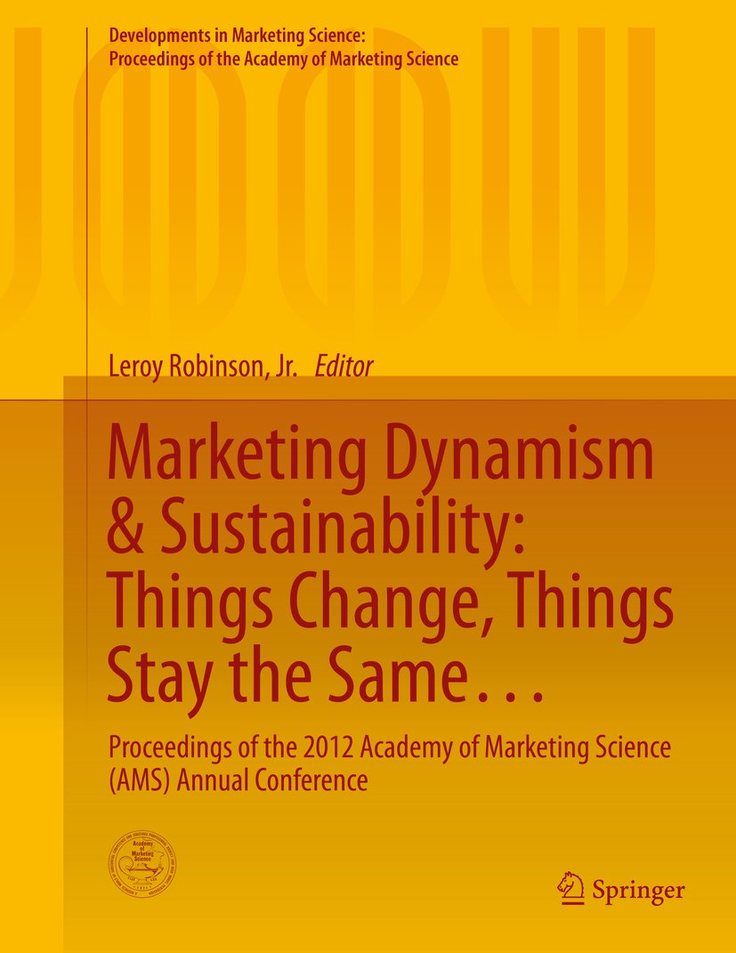 Developments in Marketing Science: Proceedings of the Academy of Marketing Science