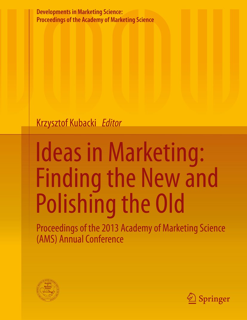Developments in Marketing Science: Proceedings of the Academy of Marketing Science