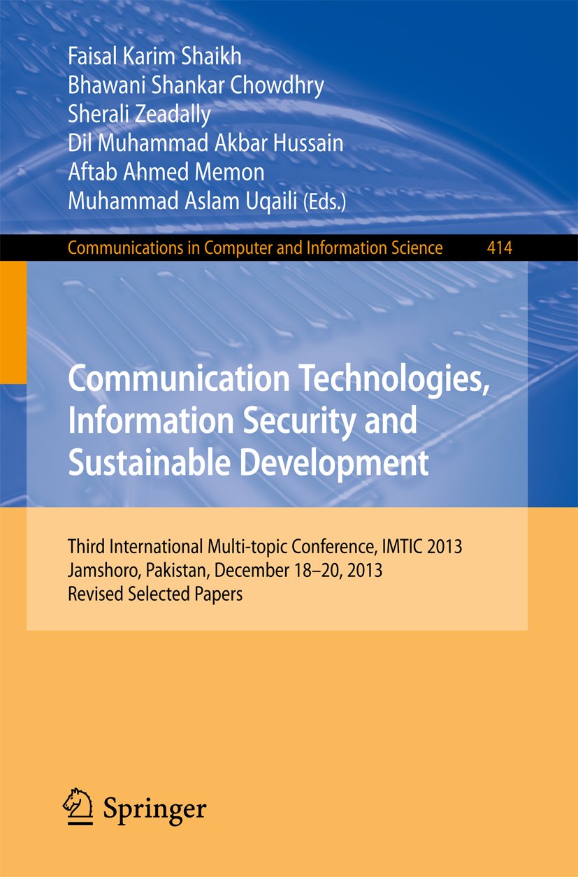 Communications in Computer and Information Science