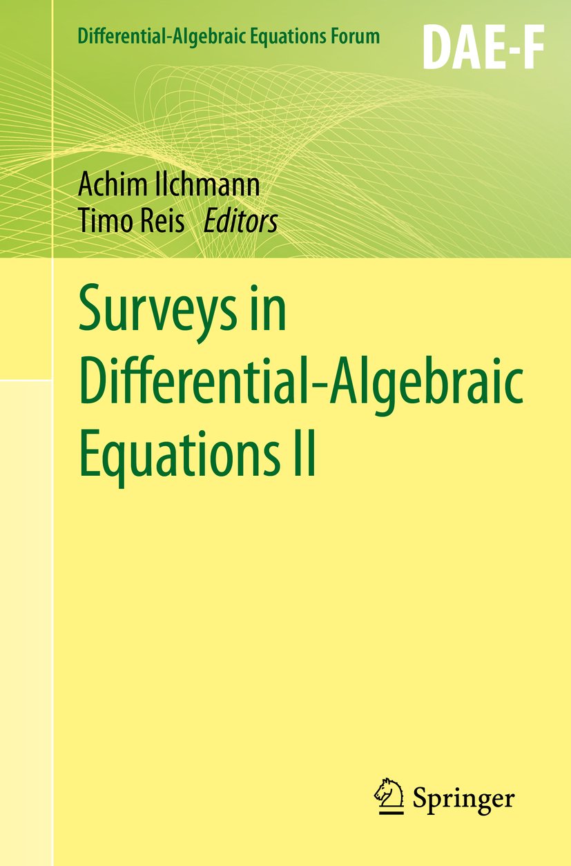 Differential-Algebraic Equations Forum