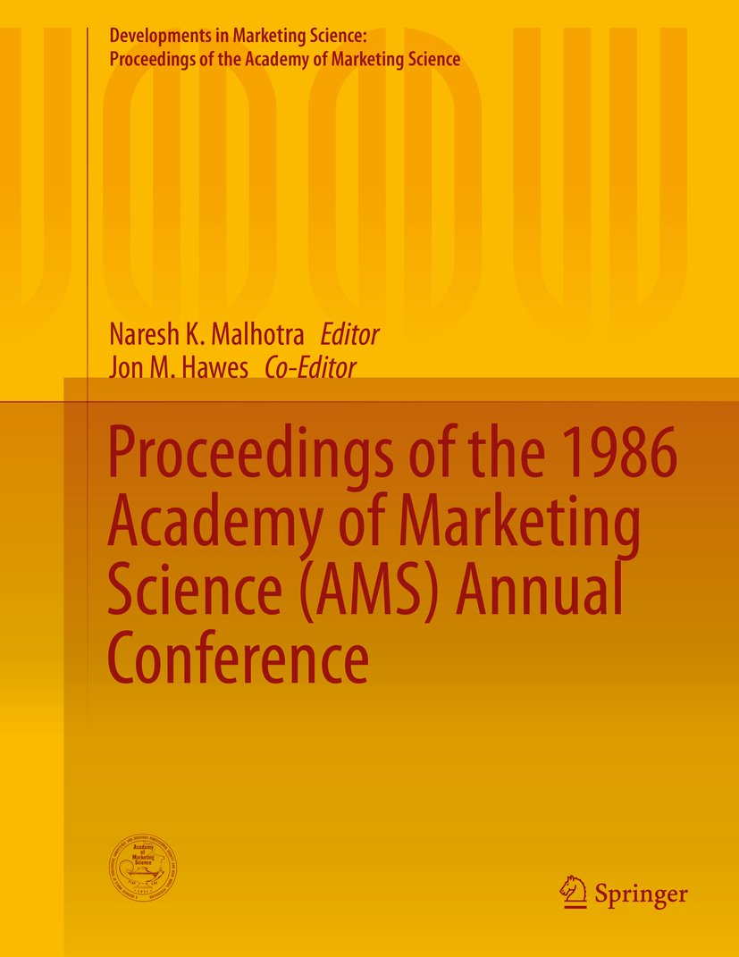 Developments in Marketing Science: Proceedings of the Academy of Marketing Science