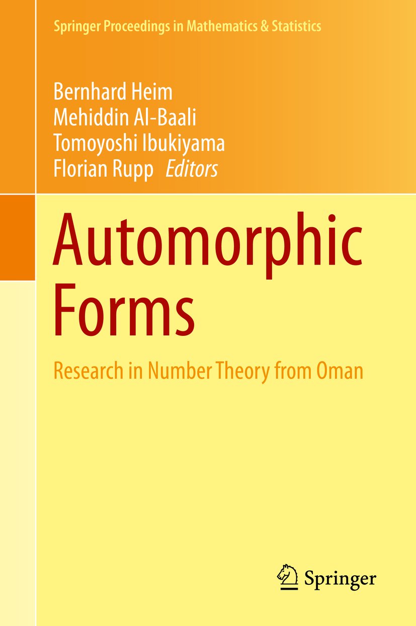 Springer Proceedings in Mathematics & Statistics
