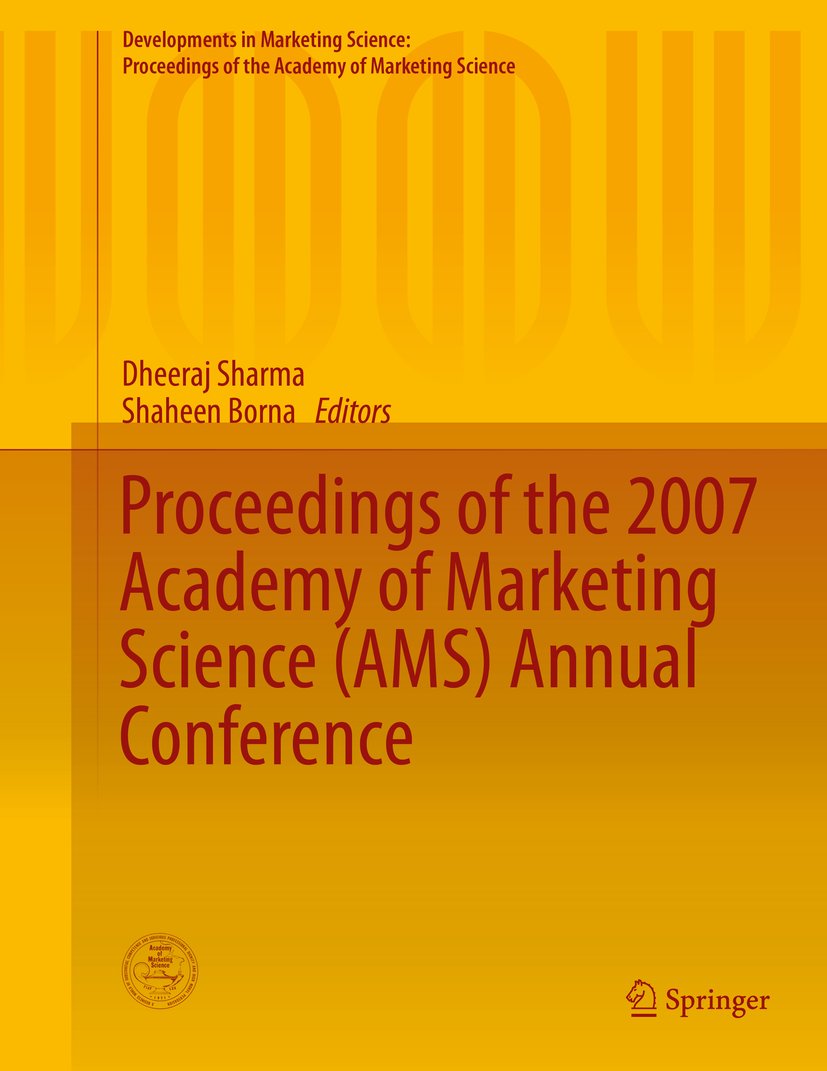 Developments in Marketing Science: Proceedings of the Academy of Marketing Science
