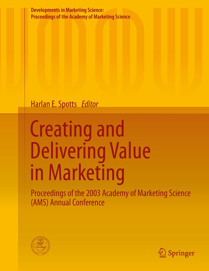 Developments in Marketing Science: Proceedings of the Academy of Marketing Science