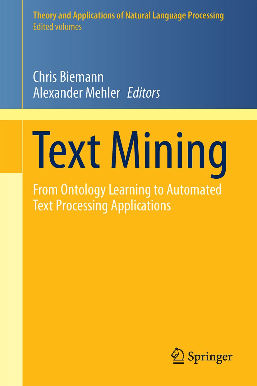 Theory and Applications of Natural Language Processing