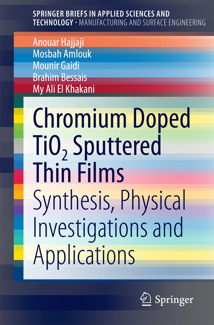 SpringerBriefs in Applied Sciences and Technology