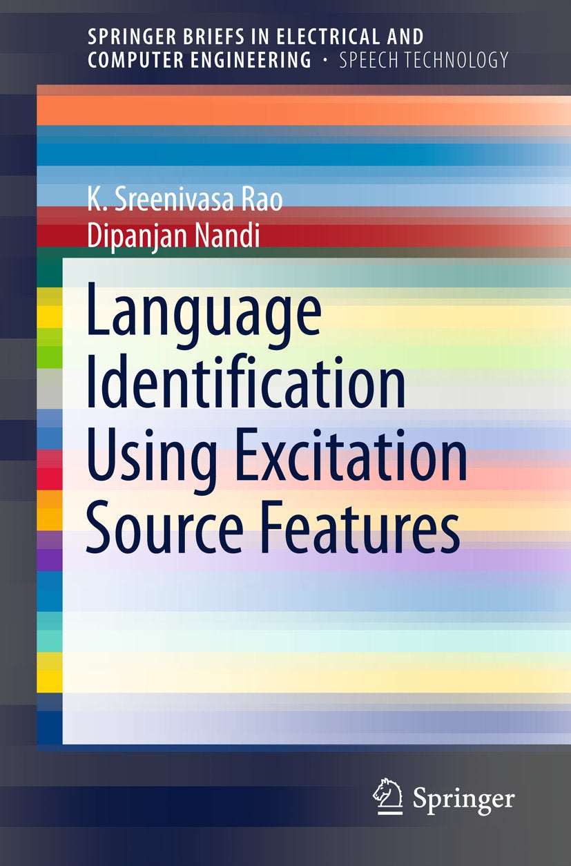SpringerBriefs in Speech Technology