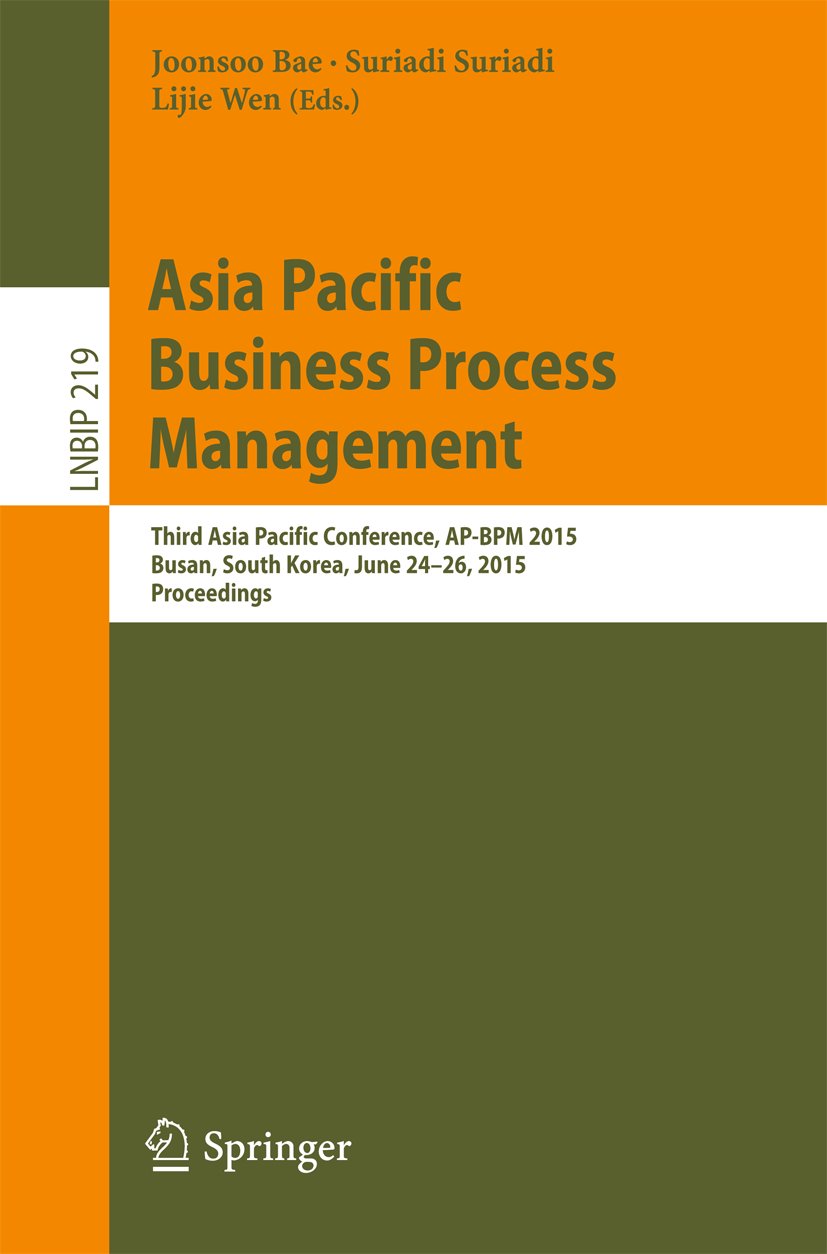 Lecture Notes in Business Information Processing