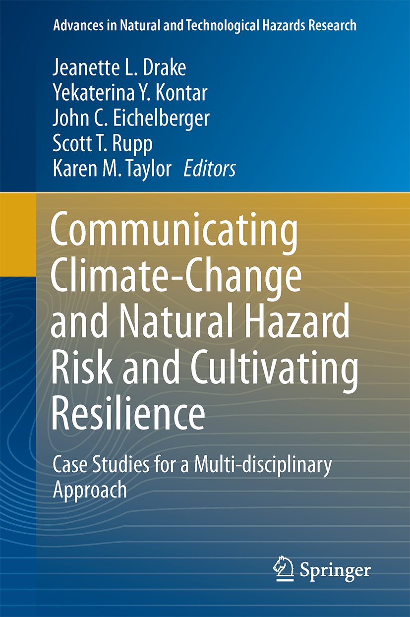 Advances in Natural and Technological Hazards Research