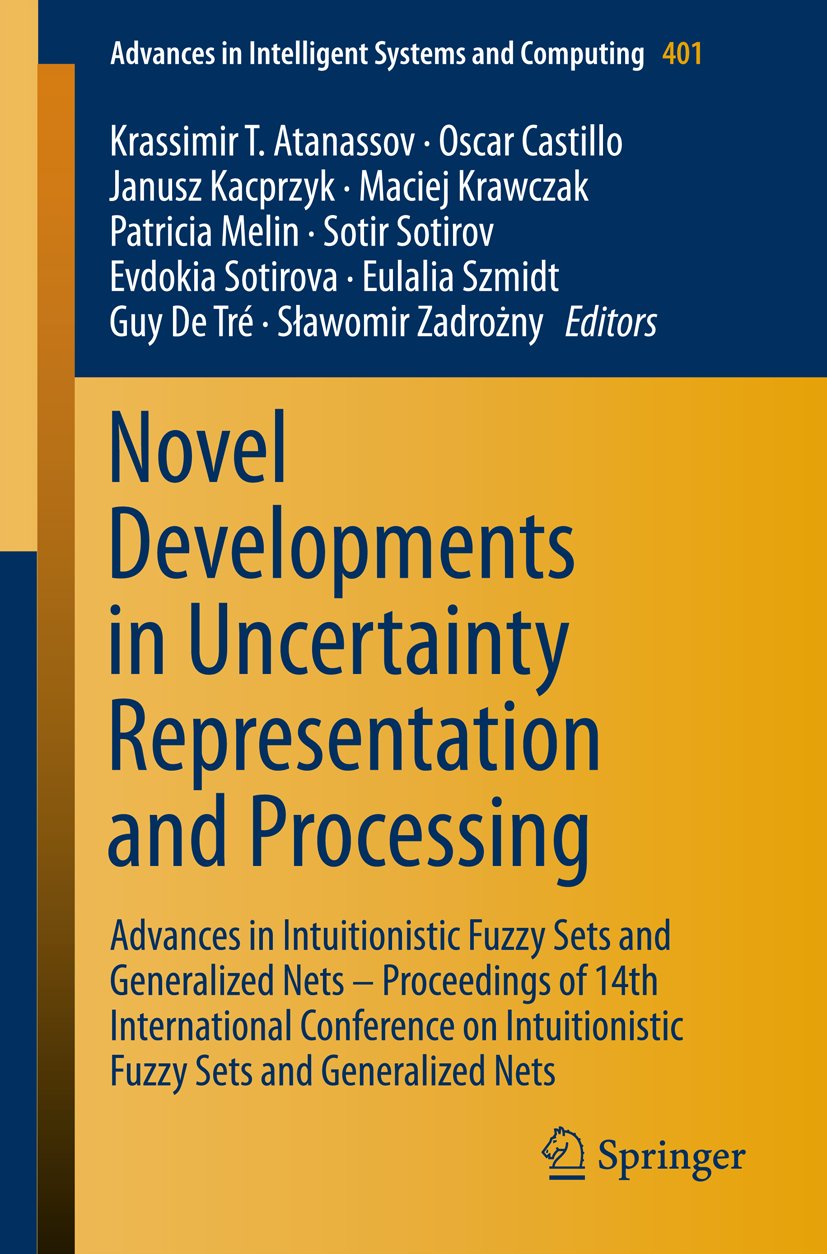 Advances in Intelligent Systems and Computing