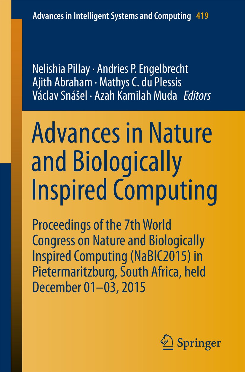 Advances in Intelligent Systems and Computing