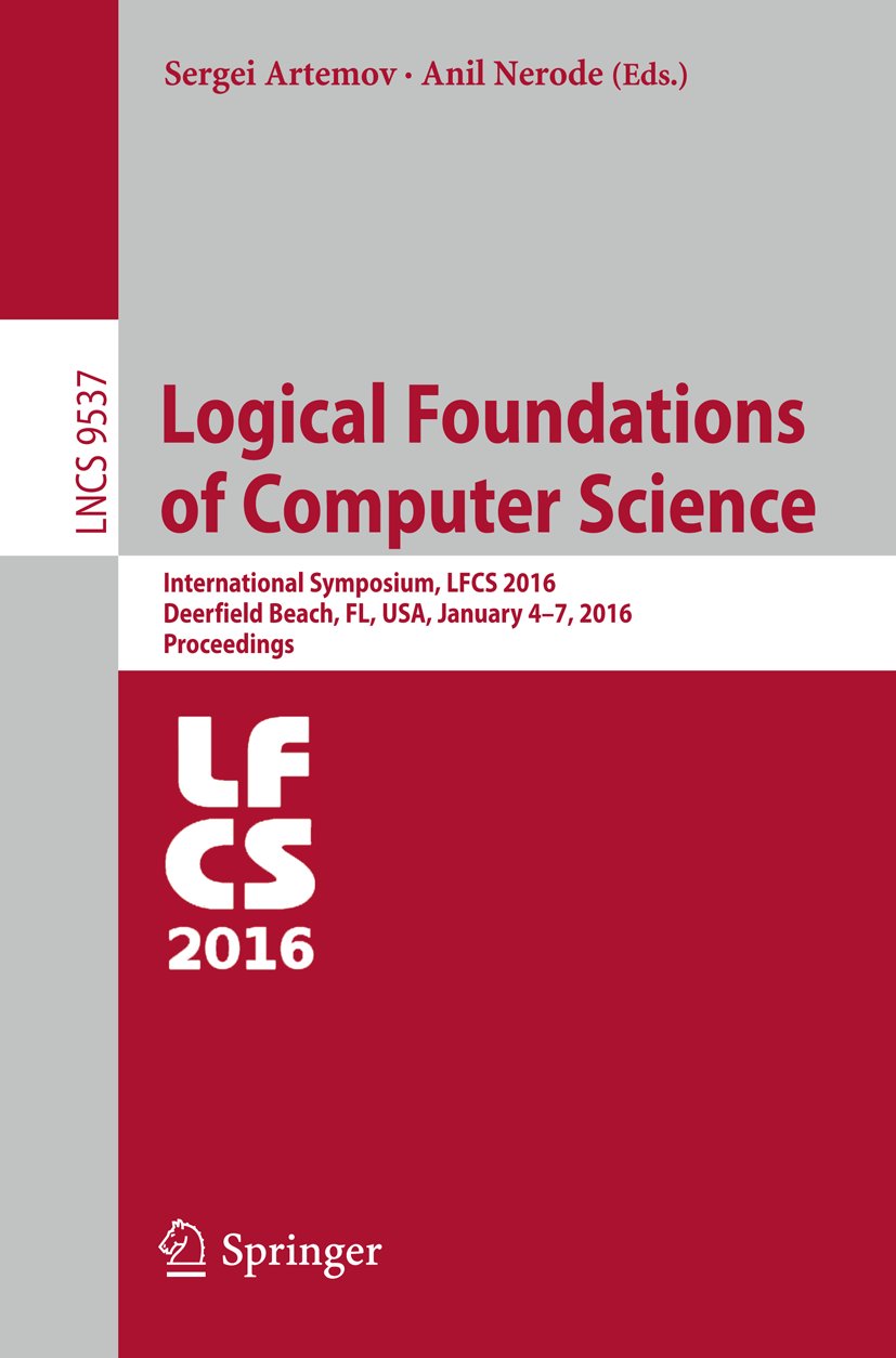 Lecture Notes in Computer Science