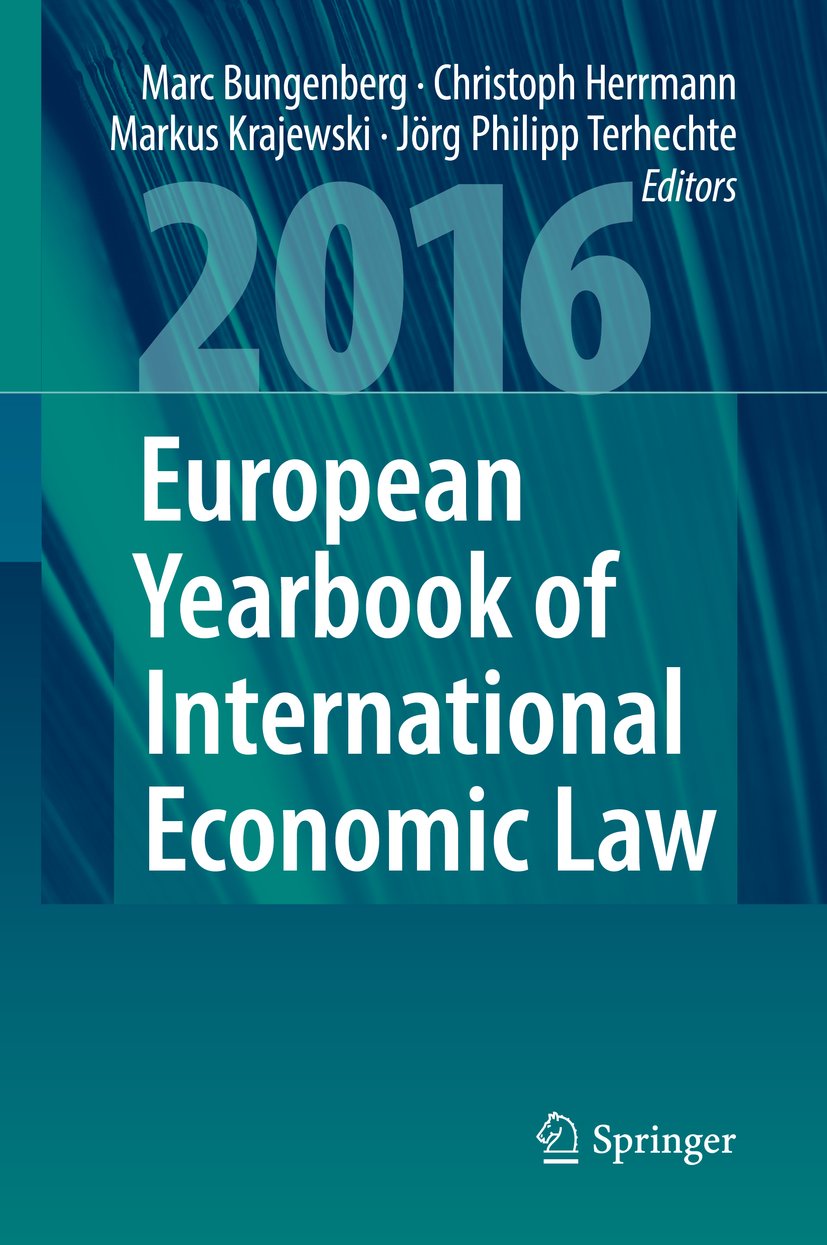 European Yearbook of International Economic Law