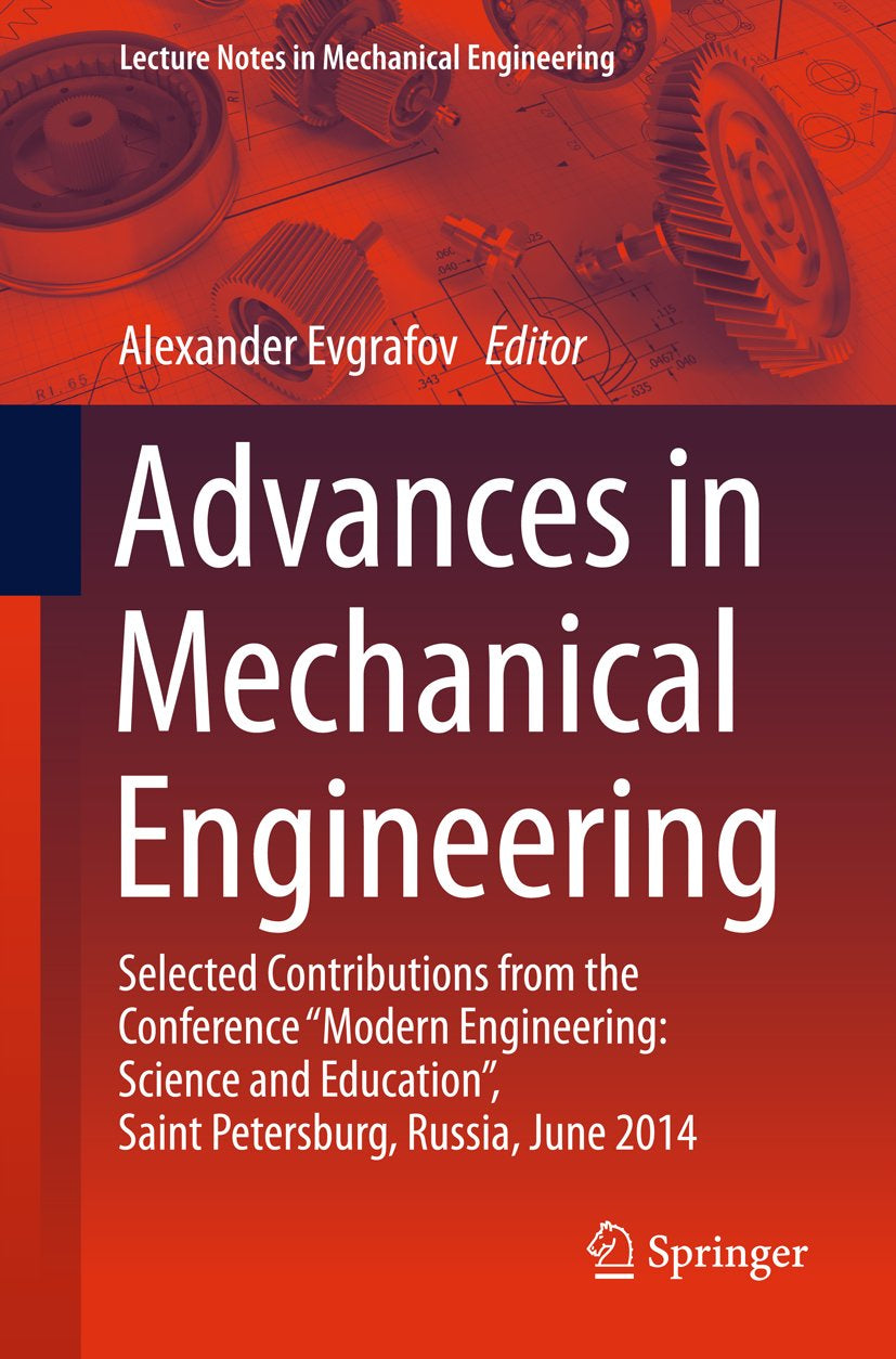 Lecture Notes in Mechanical Engineering