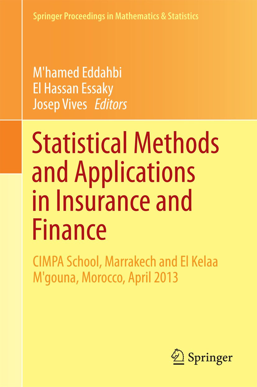 Springer Proceedings in Mathematics & Statistics