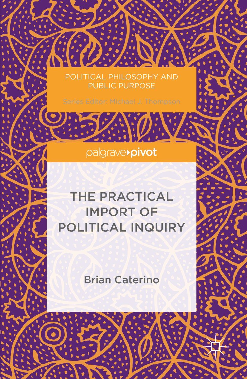 Political Philosophy and Public Purpose