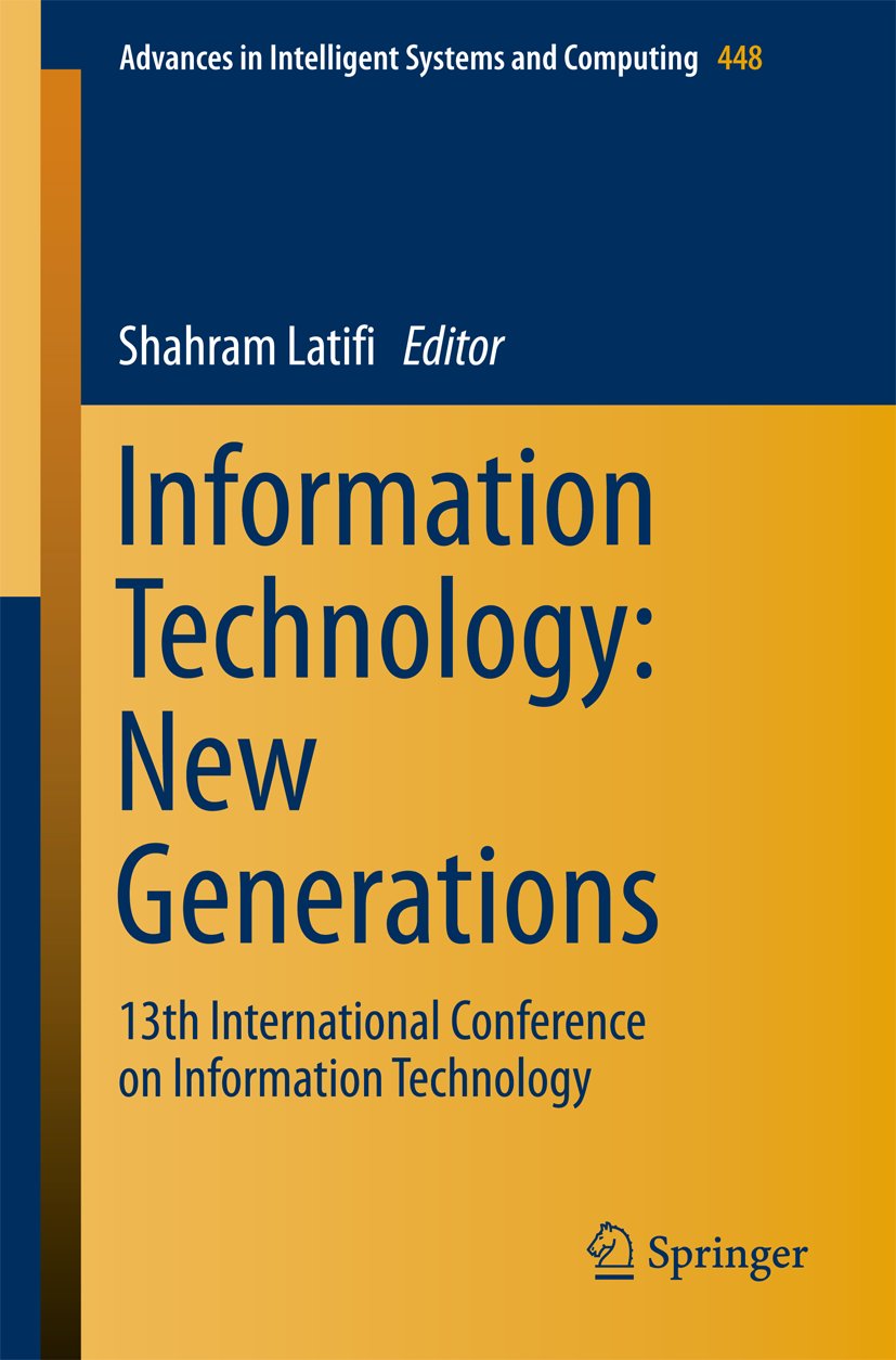 Advances in Intelligent Systems and Computing