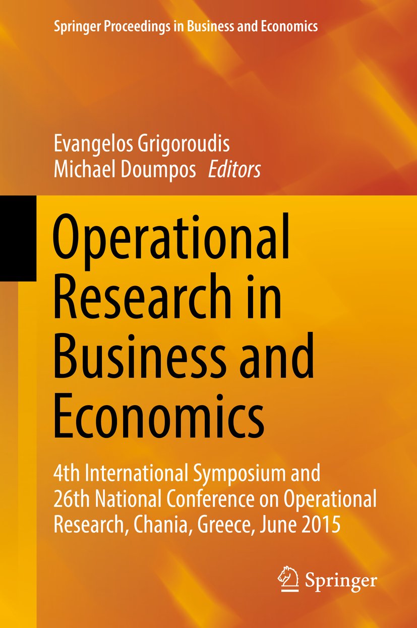 Springer Proceedings in Business and Economics