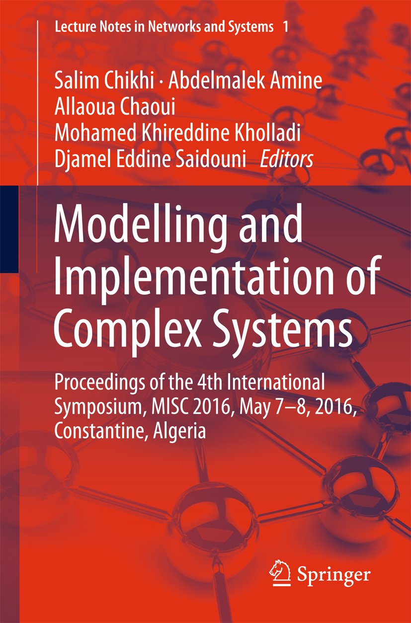 Lecture Notes in Networks and Systems