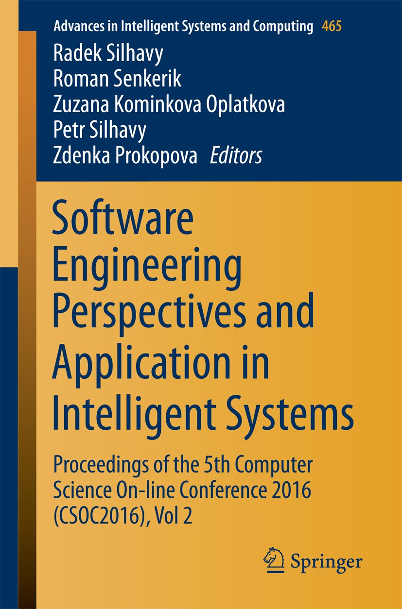 Advances in Intelligent Systems and Computing