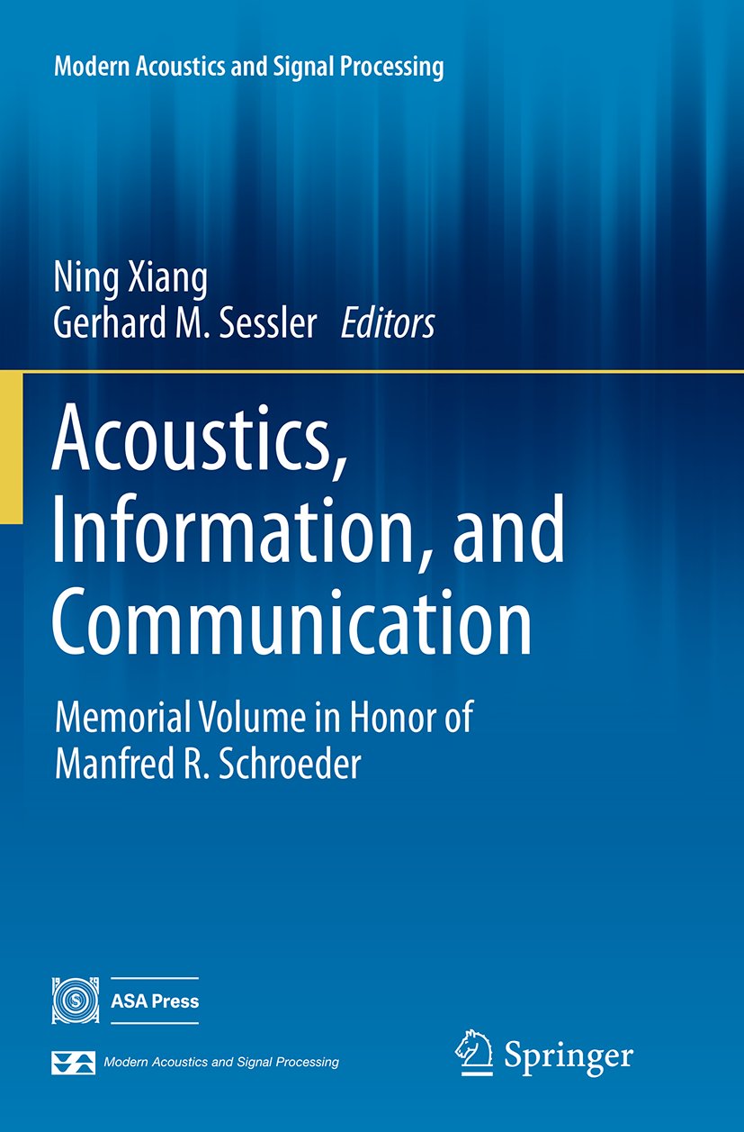 Modern Acoustics and Signal Processing