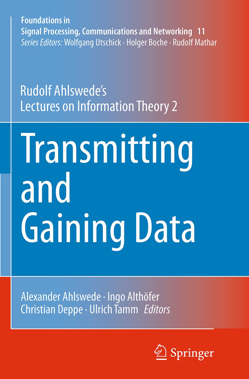 Foundations in Signal Processing, Communications and Networking
