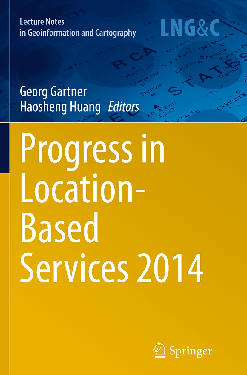 Lecture Notes in Geoinformation and Cartography