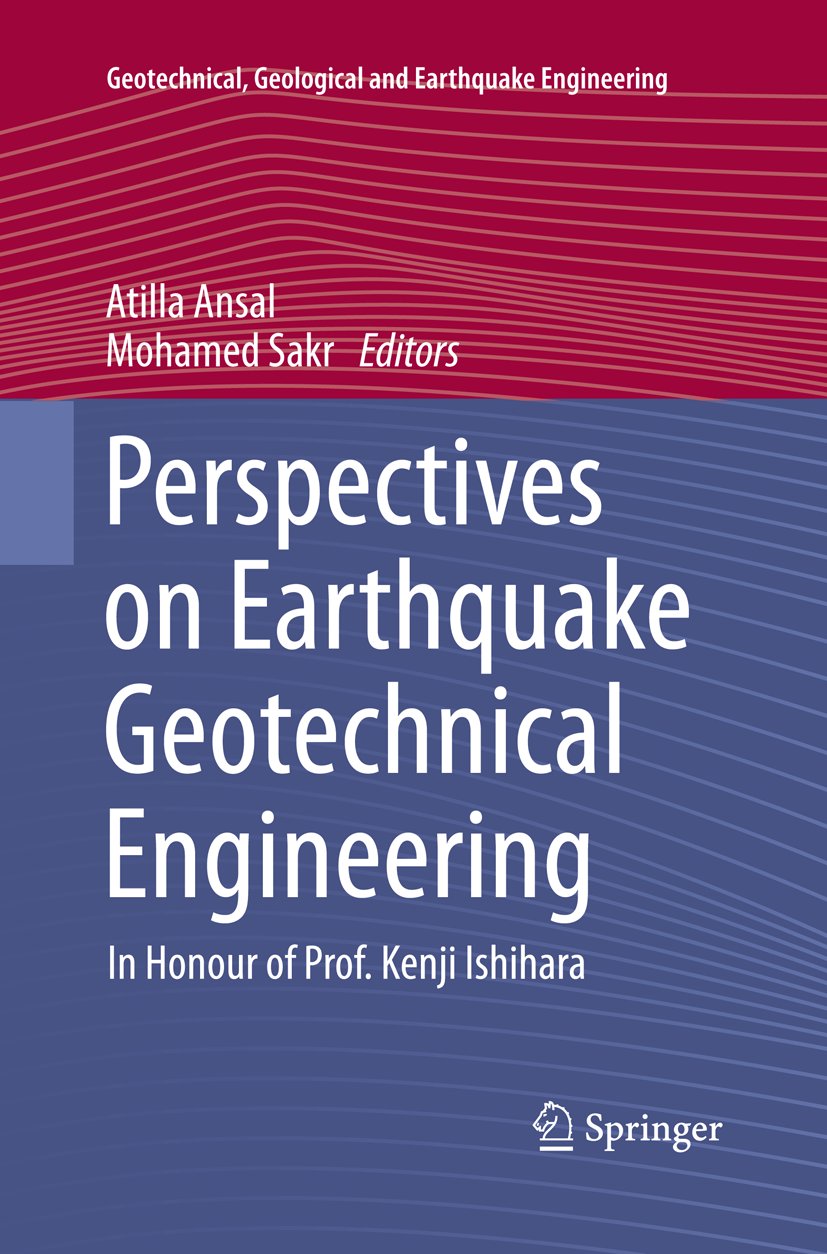 Geotechnical, Geological and Earthquake Engineering
