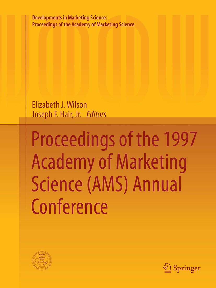 Developments in Marketing Science: Proceedings of the Academy of Marketing Science