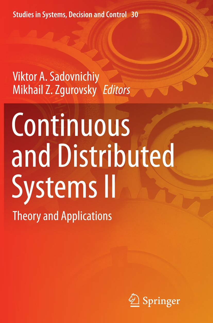 Studies in Systems, Decision and Control