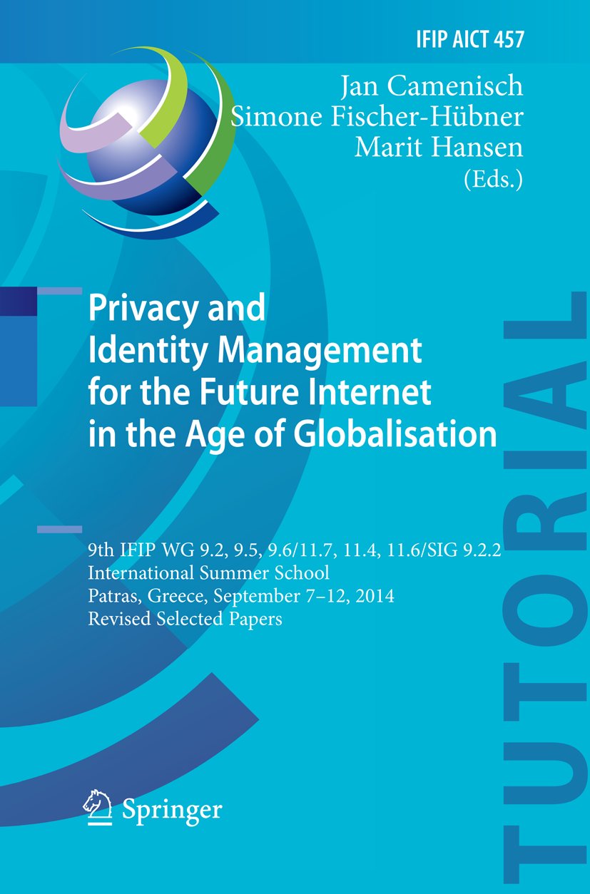 IFIP Advances in Information and Communication Technology