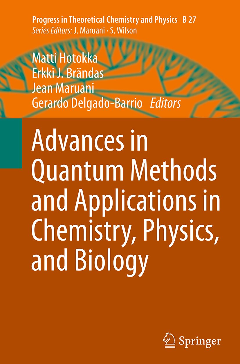 Progress in Theoretical Chemistry and Physics