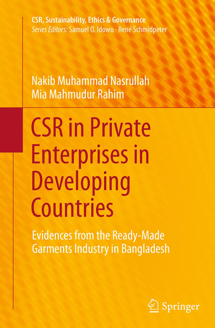 CSR, Sustainability, Ethics & Governance